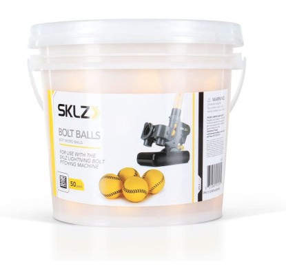SKLZ Lightning Bolt Balls Bucket (50 pieces) - Forelle American Sports Equipment
